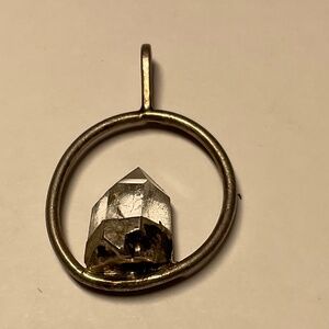 This is possible one of a kind no stamp and crude making.1 3/8 “ long